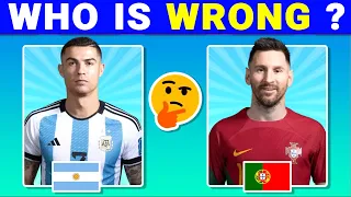 GUESS WHO IS PLAYER WITH WRONG CLUB❓⚽️ RONALDO, MESSI, MBAPPE, NEYMAR