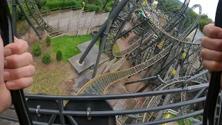 The Smiler 4K 60fps- Alton Towers - Front Row