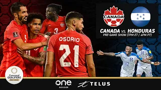 HONDURAS vs. CANADA in Concacaf 2022 World Cup Qualifying (PRE-GAME SHOW)