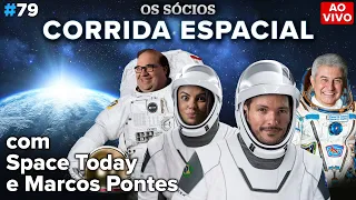 CORRIDA ESPACIAL (com @SpaceToday e Marcos Pontes) | Os Sócios Podcast #79