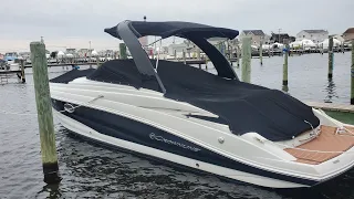 2015 crownline 285ss walk through tour