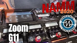 NAMM 2020 : Zoom G11 Guitar Multi-Effects Processor