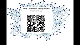 Seminario su comunità energetiche - Domande sulla creazione di una CER e prototipatore RECON di ENEA