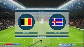 PES 2019 - BELGIUM vs ICELAND - UEFA Nation Champion League