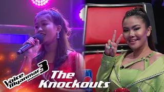 Khin Yadanar Soe: "ဘယ်ရည်းစားကို အချစ်ဆုံးလဲ" | The Knockouts - The Voice Myanmar Season 3, 2020