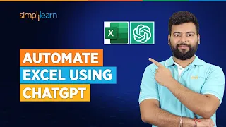 Automate Excel Using ChatGPT | ChatGPT Excel Automation | ChatGPT Tutorial For Beginners|Simplilearn