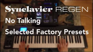 Synclavier Regen - Presets No Talking