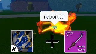 This Buddy Sword Build makes Everyone Report me Lol | A Simple Bounty Hunt Video | Blox Fruits