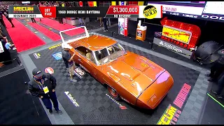 SOLD for $1.3 Million 1969 Dodge Hemi Daytona // Mecum Kissimmee 2023