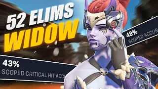 One of the best Widowmaker games you'll see in Overwatch 2