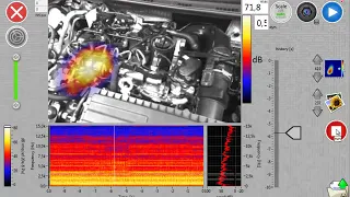 Engine Noise Detection | Noise Leakage Detection | Acoustic Camera | Noise Software