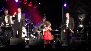 Ellinor Bengtson 5 years old plays Trumpet with the Swedish Luxury Orchestra