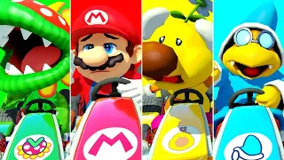 Mario Kart 8 Deluxe - All Characters LOSE Animations (KARTS) - Wave 5 DLC