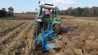 Oranje 2022 Fendt 309 lsa Turbomatik & Lemken opal 90