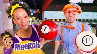 Blippi and Meekah Go Bowling!! | Blippi&Meekah Full Episodes | Educational Videos for Kids