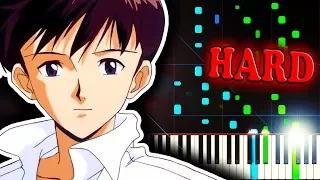 NEON GENESIS EVANGELION OP - A CRUEL ANGEL'S THESIS - Piano Tutorial