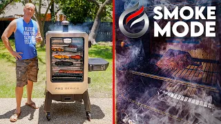 Pit Boss ELITE Vertical Smoker TIPS and Tricks in SMOKE Mode