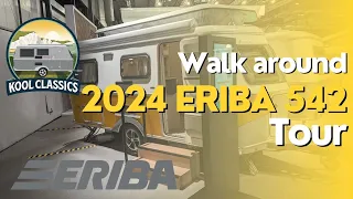 Eriba Touring Caravan 542 Nugget Gold walk around from Kool Classics