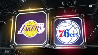 PHILADELPHIA 76ERS AT LOS ANGELES LAKERS | NBA FULL GAME | MARCH 25, 2021