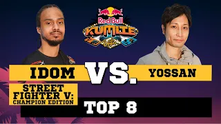 iDom vs. Yossan | Street Fighter V Top 8 | Red Bull Kumite Las Vegas