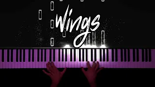 Birdy - Wings (Piano Cover) - Tutorial