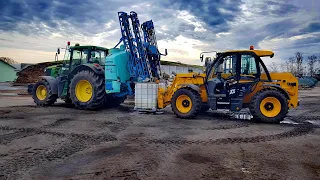 🇵🇱Jesień na wielką skalę  Koszenie kukurydzy, Oranie, Claas  Lexion ,Fendt 936,Valtra T234