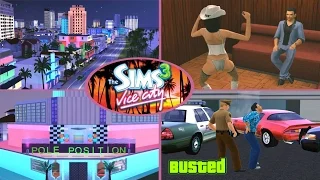 Sims 3 GTA Vice City NEW Music Video, I Ran (So Far Away), Tommy Vercetti sim