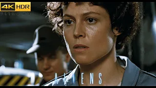 ALIENS 1986 Briefing SCENE MOVIE CLIP - 4K UHD HDR Custom 6/33