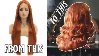 Making Your Own Vintage Half-Wig!