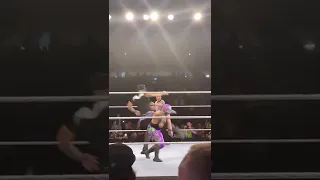 Rey Mysterio Doing Wrestling Fun With Finn Balor And Damian Priest At WWE Saturday Night Live Event