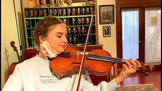 Choosing Full Size Violin - Karolina Protsenko and her violin teacher