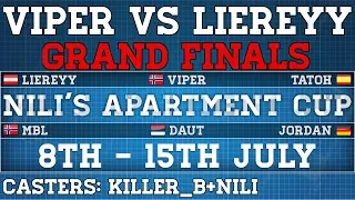 AoE2 | NAC Finals | Viper vs Liereyy | Cast by Nili+Killer_B