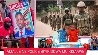 BREAKING NEWS, AMAJJE NE POLICE BIYIRIDDWA OKUZIZA BOBI WINE