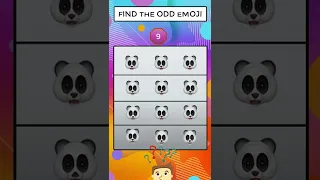 🔥🤡How Good Are Your Eyes? 🔥⚡🤡 #smileee100 #shorts #howgoodareyoureyes #puzzles #emojichallenge