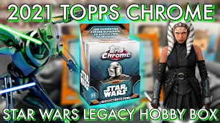 THE BEST STAR WARS PRODUCT ON THE MARKET! | 2021 Topps Chrome Star Wars Legacy Hobby Box Opening