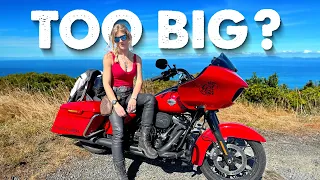 Small girl, big bike – is the Harley-Davidson Road Glide too big? 2,500km review