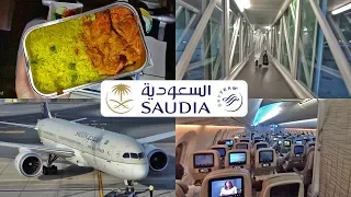 SAUDIA 787-9 Dreamliner DXB to RUH الخطوط السعودية من دبي إلى الرياض