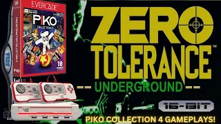 Evercade - Piko Collection 4 Gameplays - Zero Tolerance: Underground (2022) Fun & Challenging!