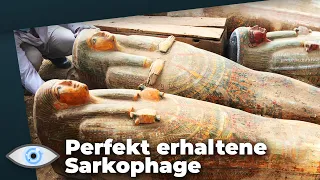 Sensationsfund in Ägypten: 3.000 Jahre alte Särge direkt unter der Erdoberfläche!