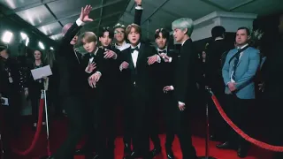 BTS at the 2019 GRAMMYS Red Carpet