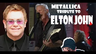 FIRST TIME SEEING 'METALLICA -PERFORM AT THE ELTON JOHN TRIBUTE SHOW (GENUINE REACTION)