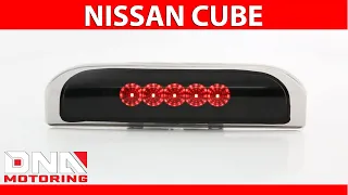 DNA Motoring 09-14 Nissan Cube LED Black Smoked Third Brake Light