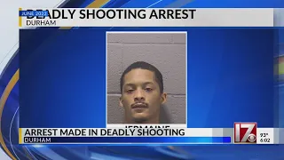 Arrest made in Durham shooting