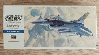 F-16CJ (Block 50) - Hasegawa 1/72 - Unboxing & Review