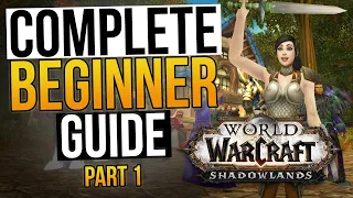 WoW Complete Beginner Guide 2023 - Part 1: Characters, Realms, First Steps, Interface | LazyBeast