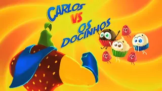 CARLOS vs OS DOCINHOS | Carlos Série Animada | Desenhos Animados para Crianças