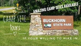 Waterfront Camping at Buckhorn State Park right on the Wisconsin and Yellow Rivers. Campground Tour