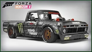 FORZA : Horizon 4 - NEW KEN BLOCK Hoonitruck LIVE Action REVEAL Video (2018) HD