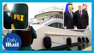 Putin ally Russian oligarch's yacht worth $90M seized by FBI in Spain