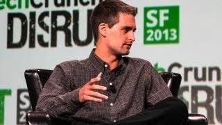 Snapchat Founder On Making Messages Disappear | Disrupt SF 2013